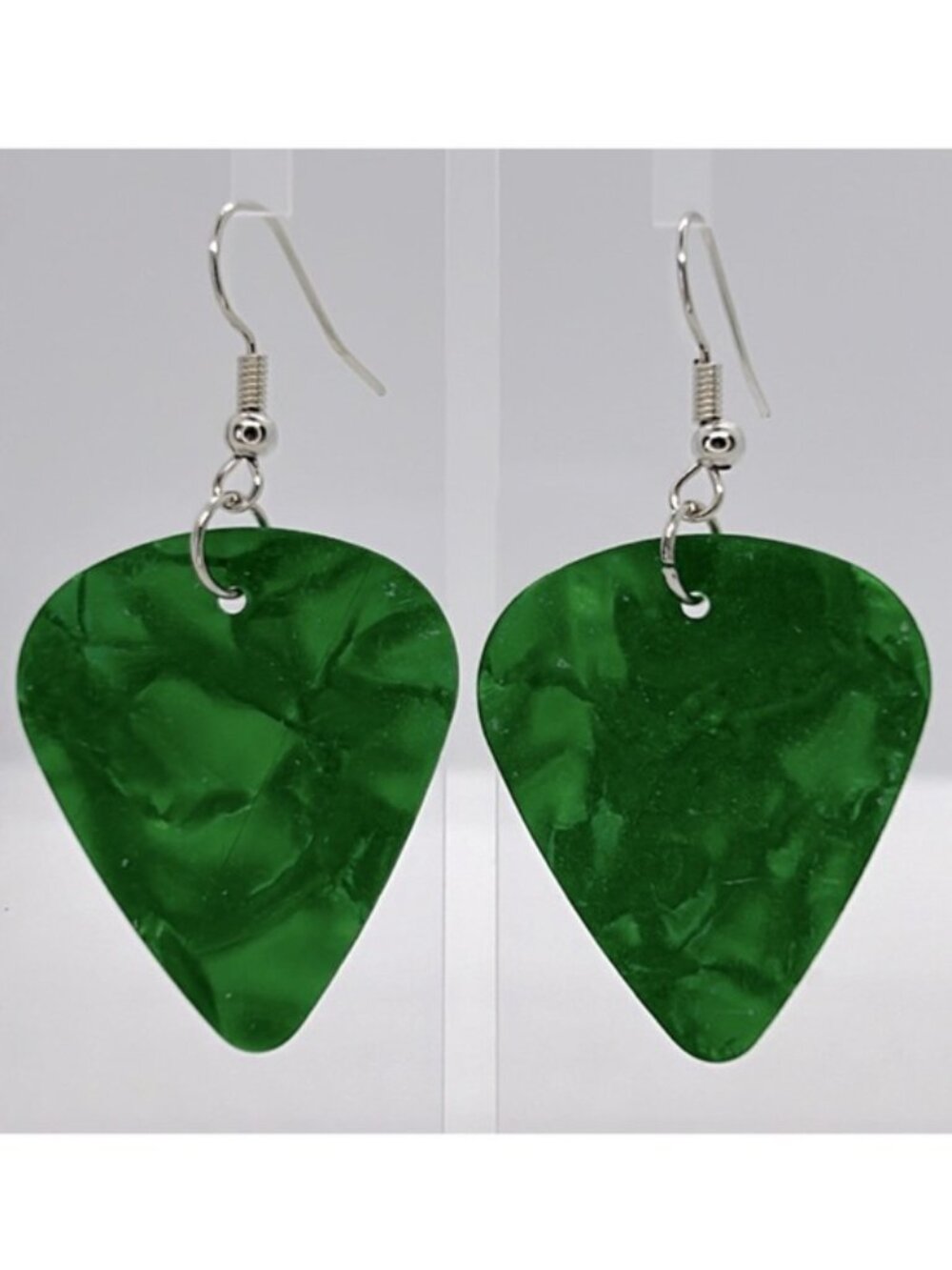 *LAST ONE* Guitar Pick Custom Earrings Fashion Jewelry - Picture 1 of 3